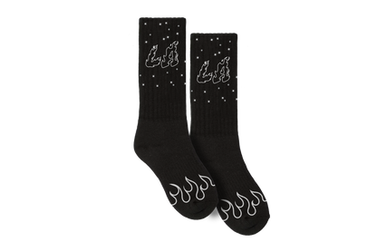 LES AFFAIRES X FLAME HIGH TOP SOCKS