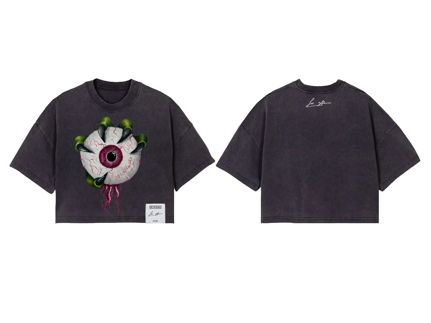 LES AFFAIRS X EYEBALL OVERSIZED T-SHIRT